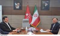 نشست استاندار بوشهر با مدیرعامل بانک ملت برای پیگیری مصوبات سفر رئیس جمهور